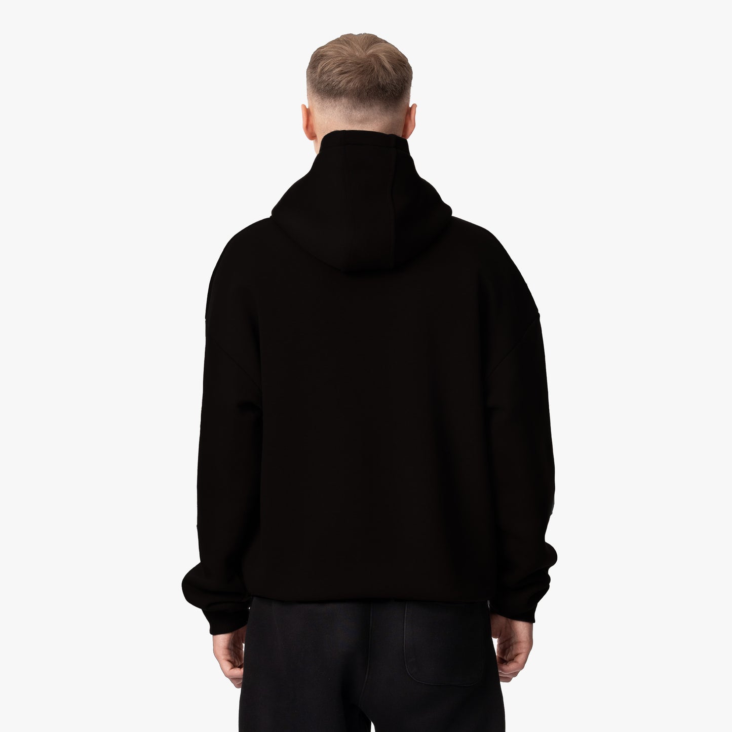 BASIC ZIP-HOODIE BLACK