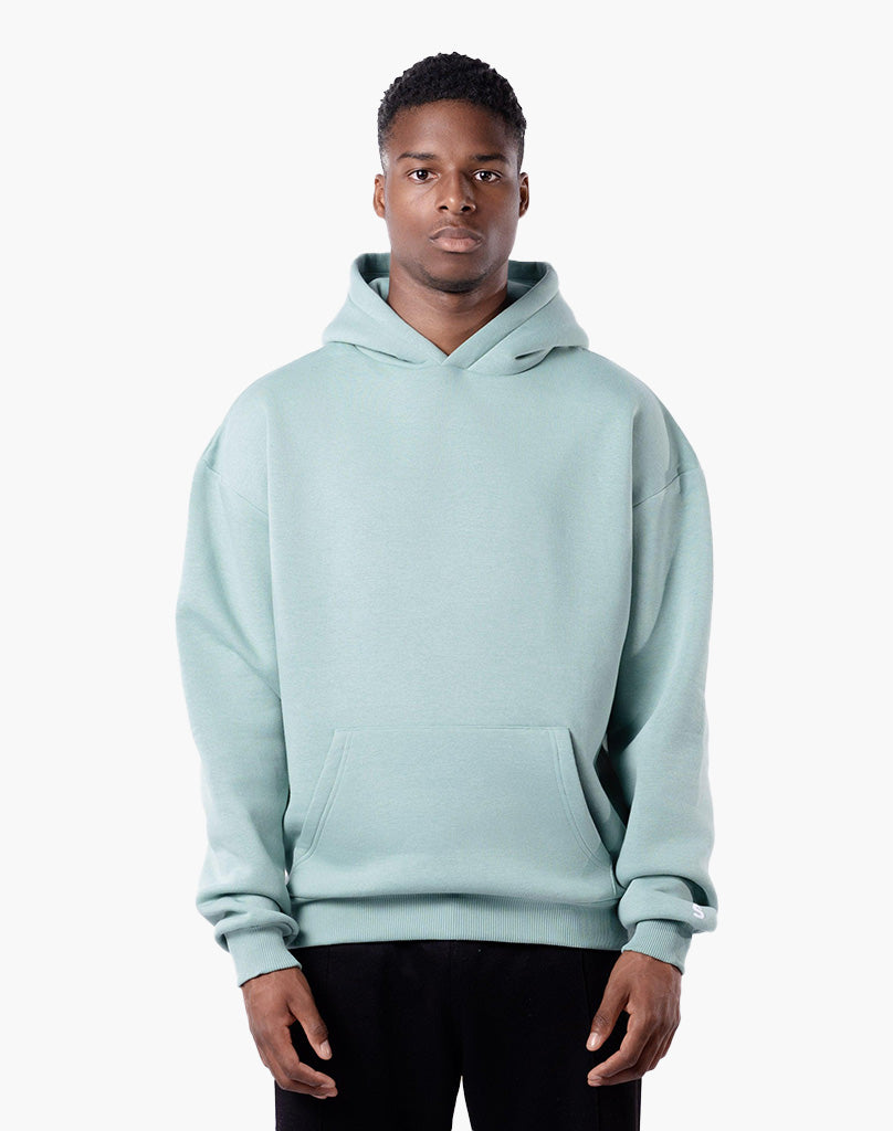 BASIC HOODIE SEAWEED