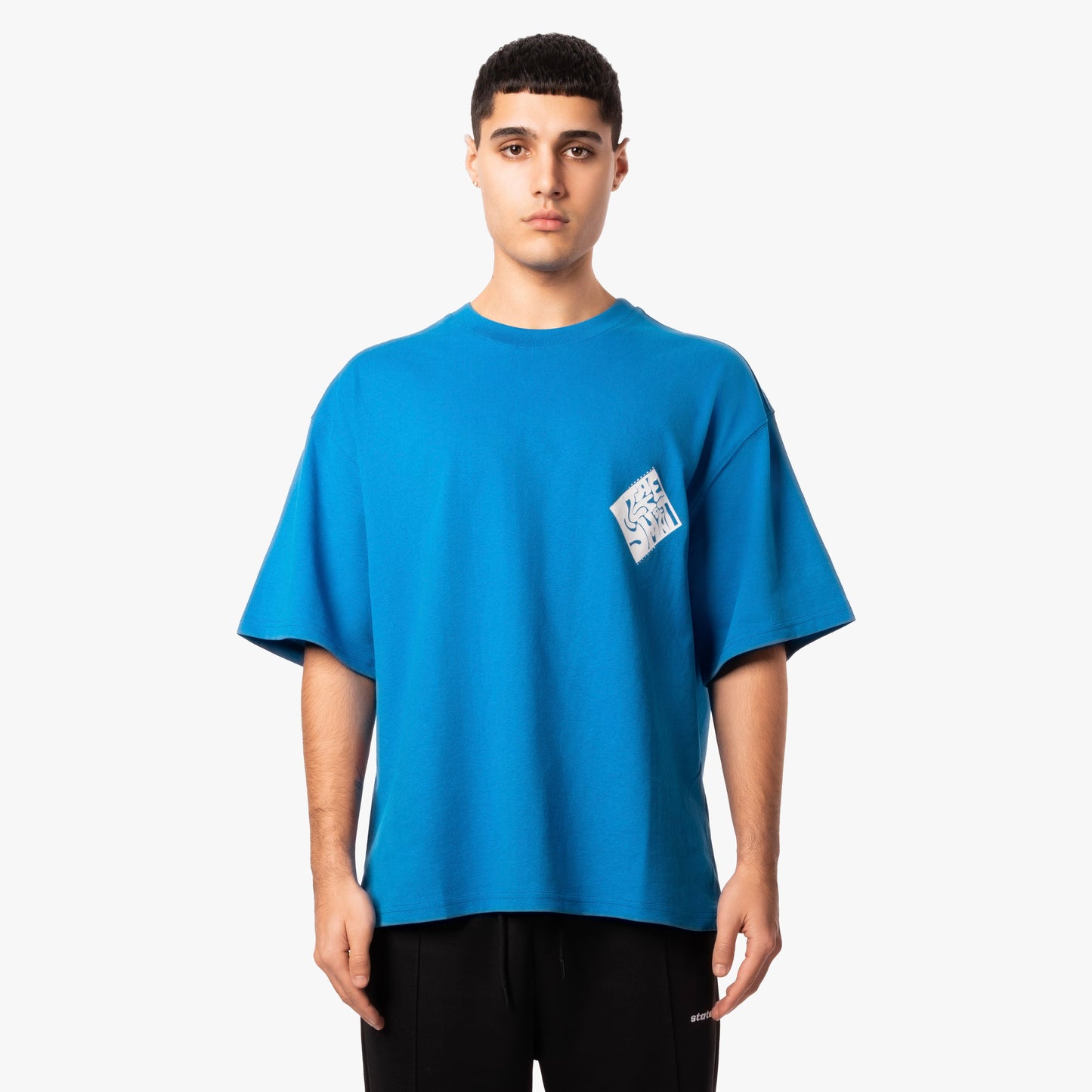 SMUDGE TEE BLUE
