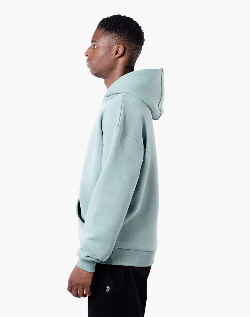 BASIC HOODIE SEAWEED