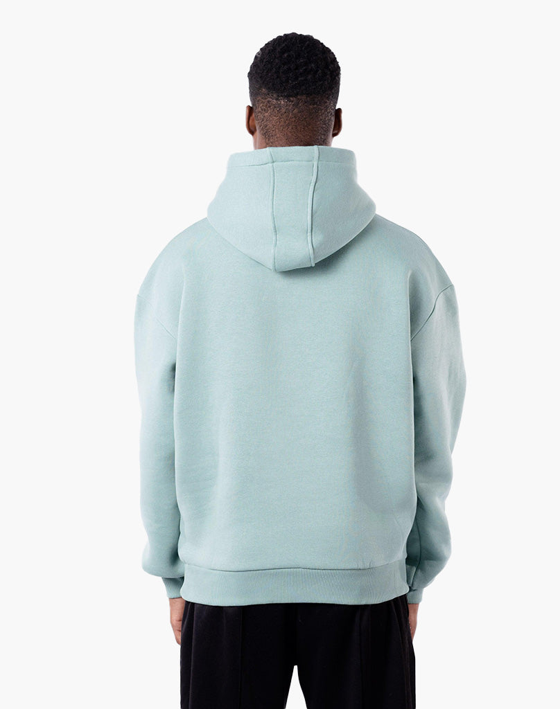 BASIC HOODIE SEAWEED