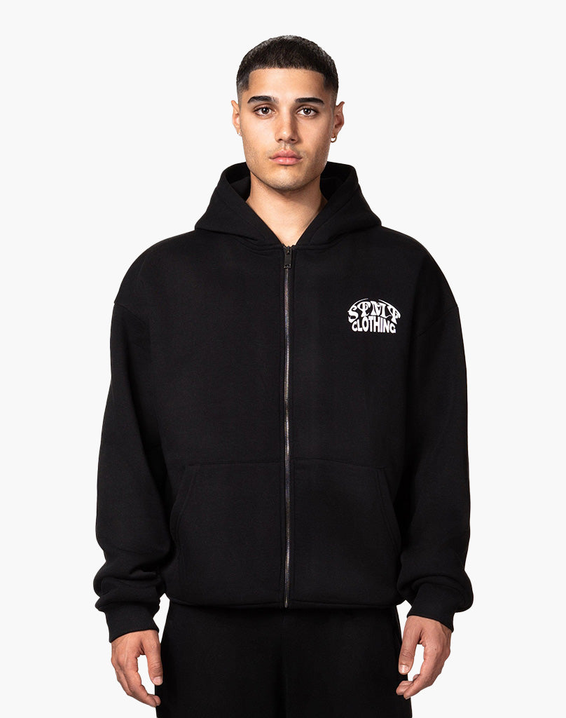 2022 ZIP-HOODIE BLACK