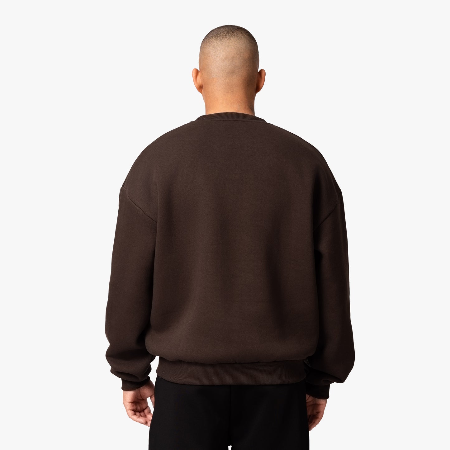 BASIC SWEATER BROWN