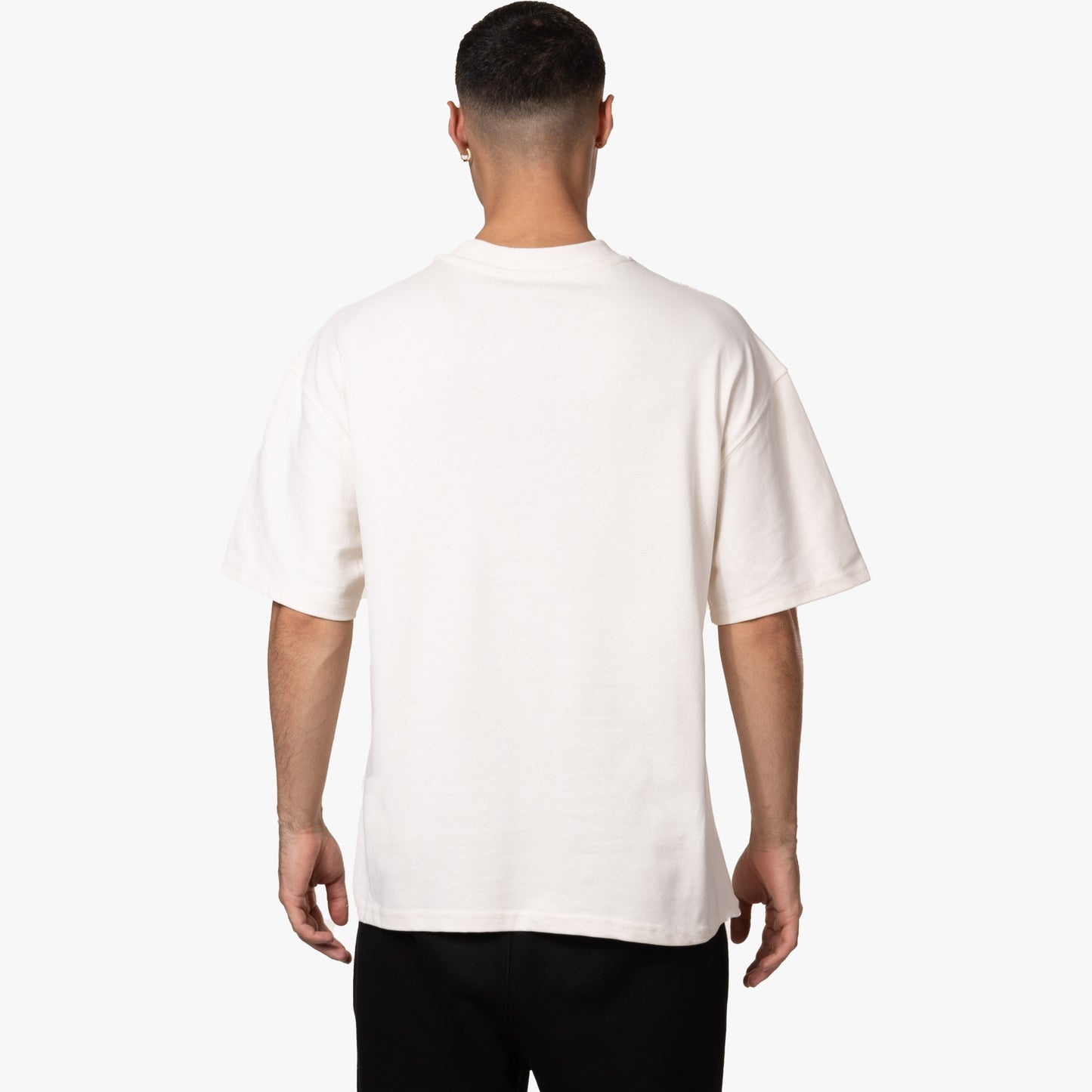 TWISTS TEE CREAM WHITE