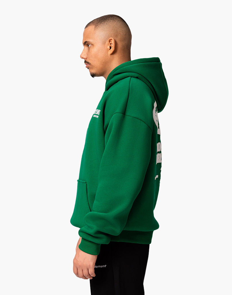 WORLDWIDE HOODIE WOOD GREEN