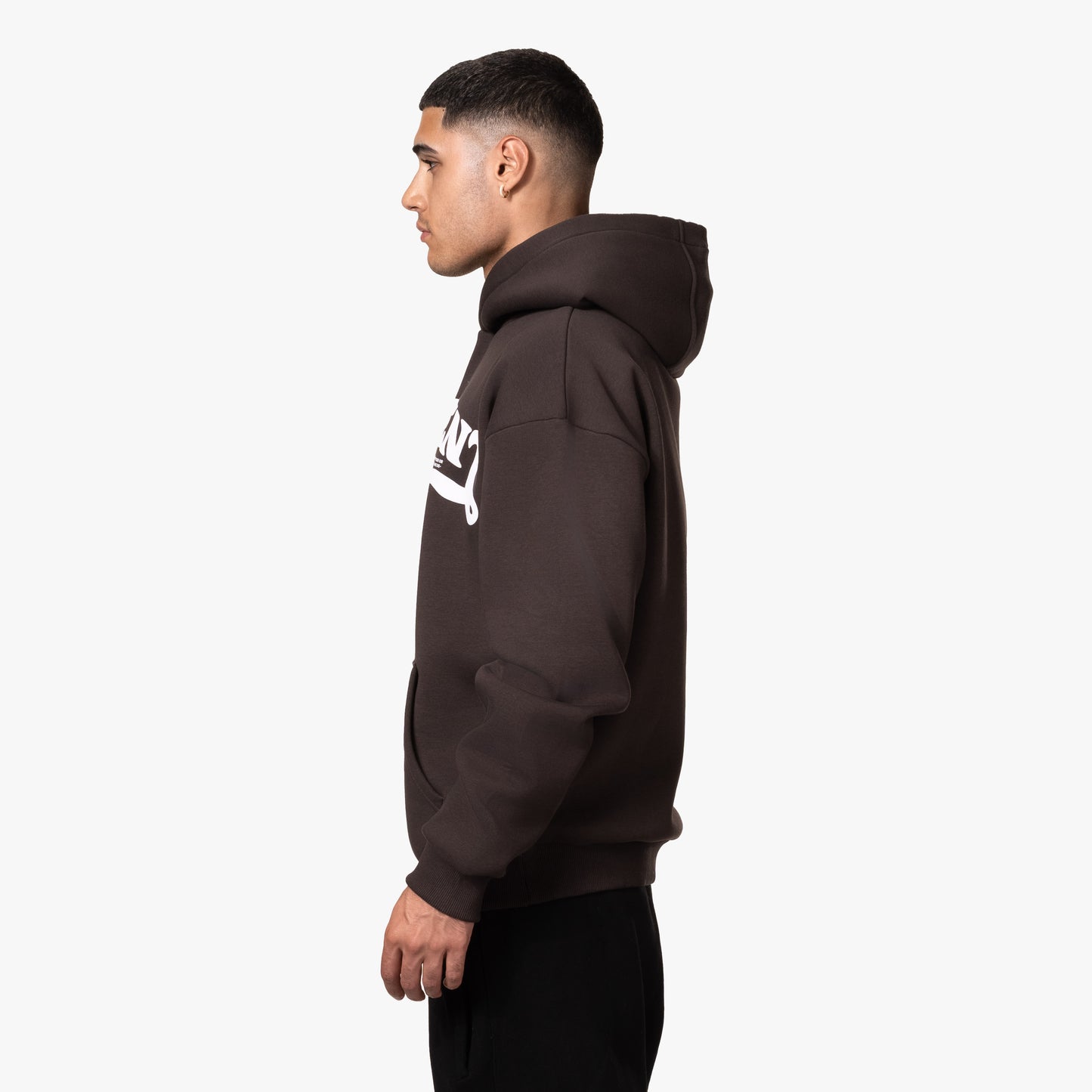 STATEMENT HOODIE BROWN
