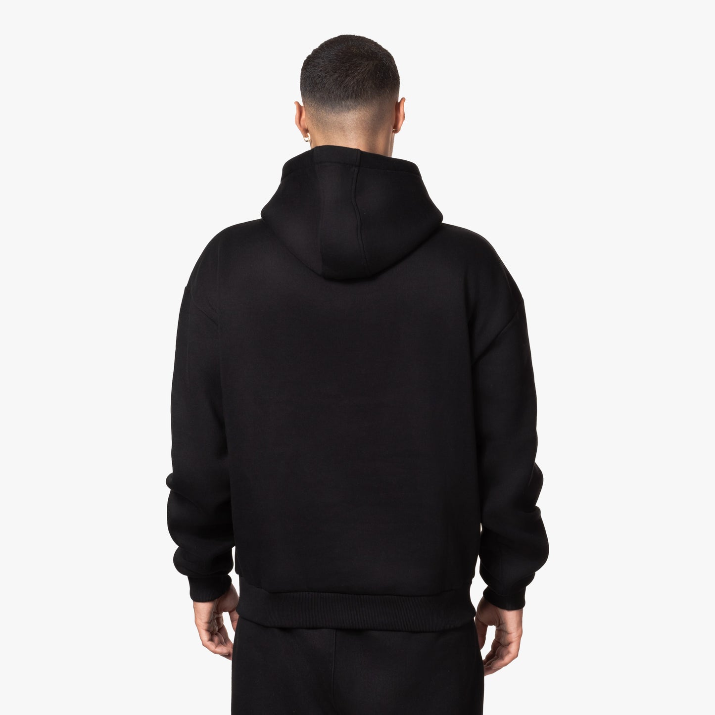 STATEMENT ZIP-HOODIE BLACK