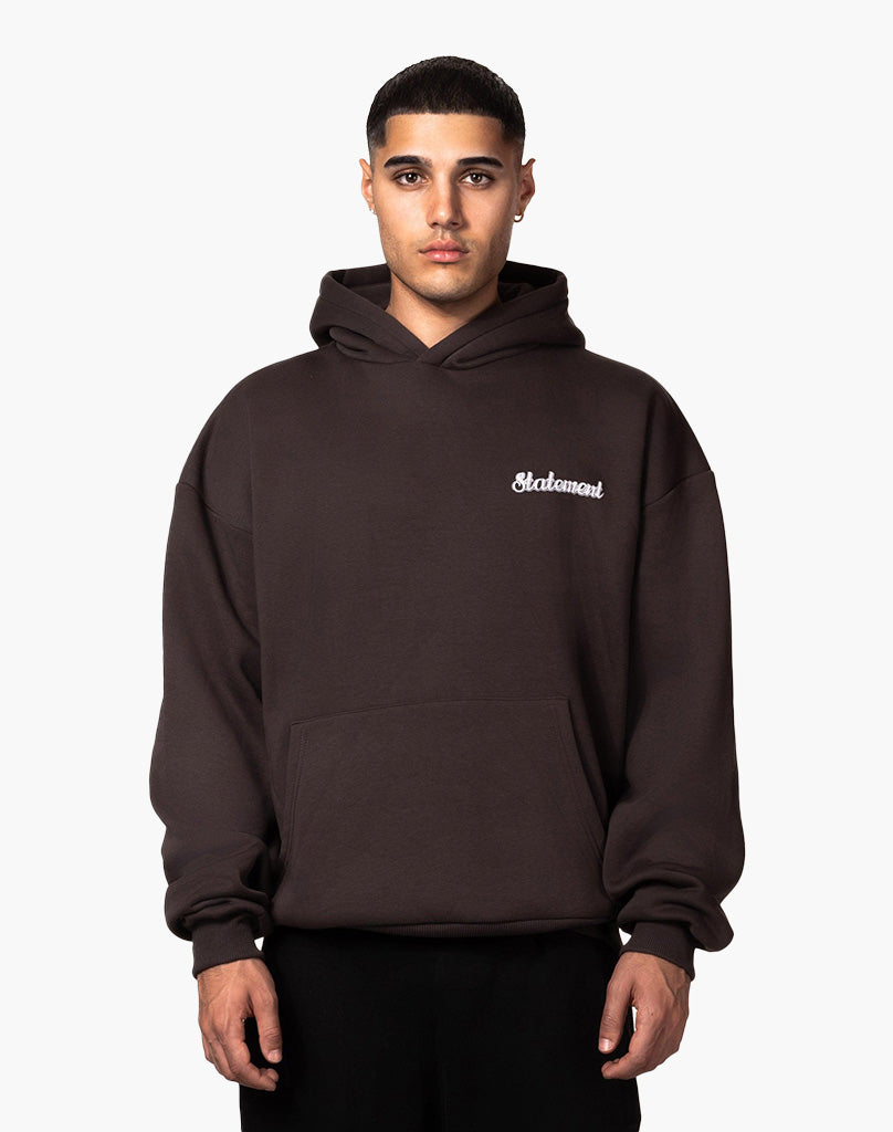 VAGUE HOODIE BROWN