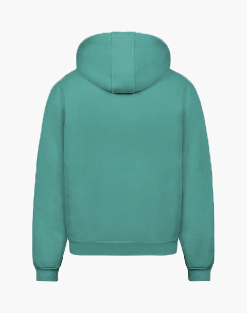 BASIC HOODIE (TURQUOISE) STATEMENT