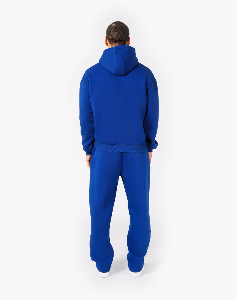 TRACKSUIT SET ZIP-HOODIE (ROYAL BLUE) Tracksuits Statement Clo