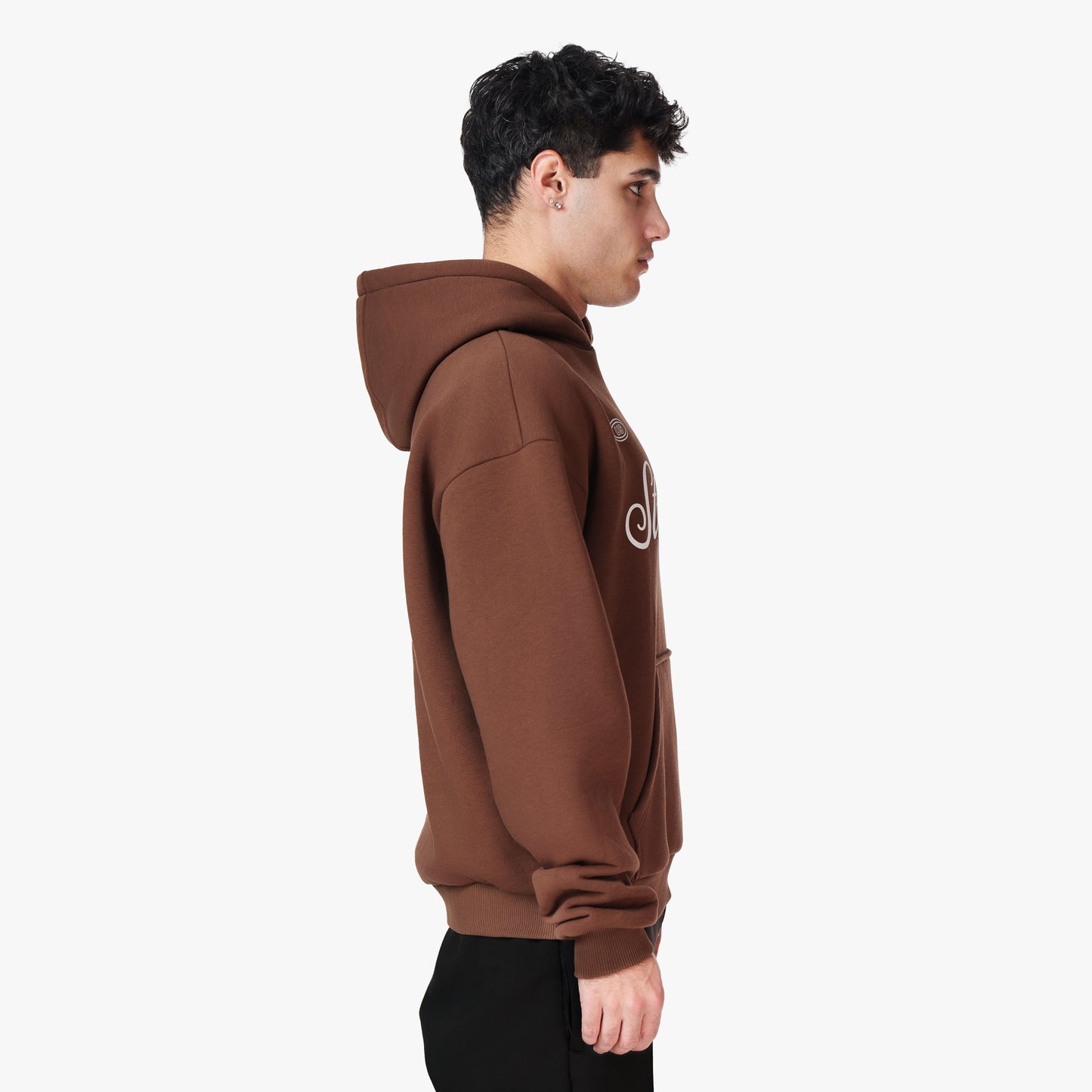 CHICAGO HOODIE COFFEE BROWN