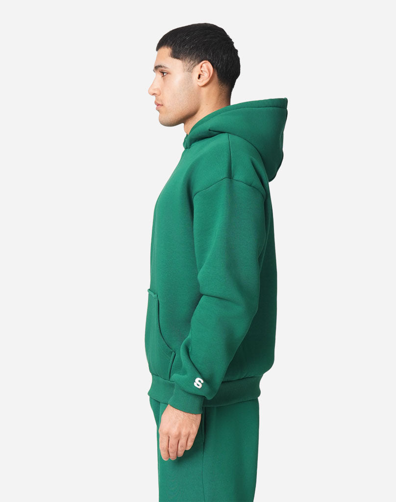 BASIC HOODIE (WOOD GREEN)