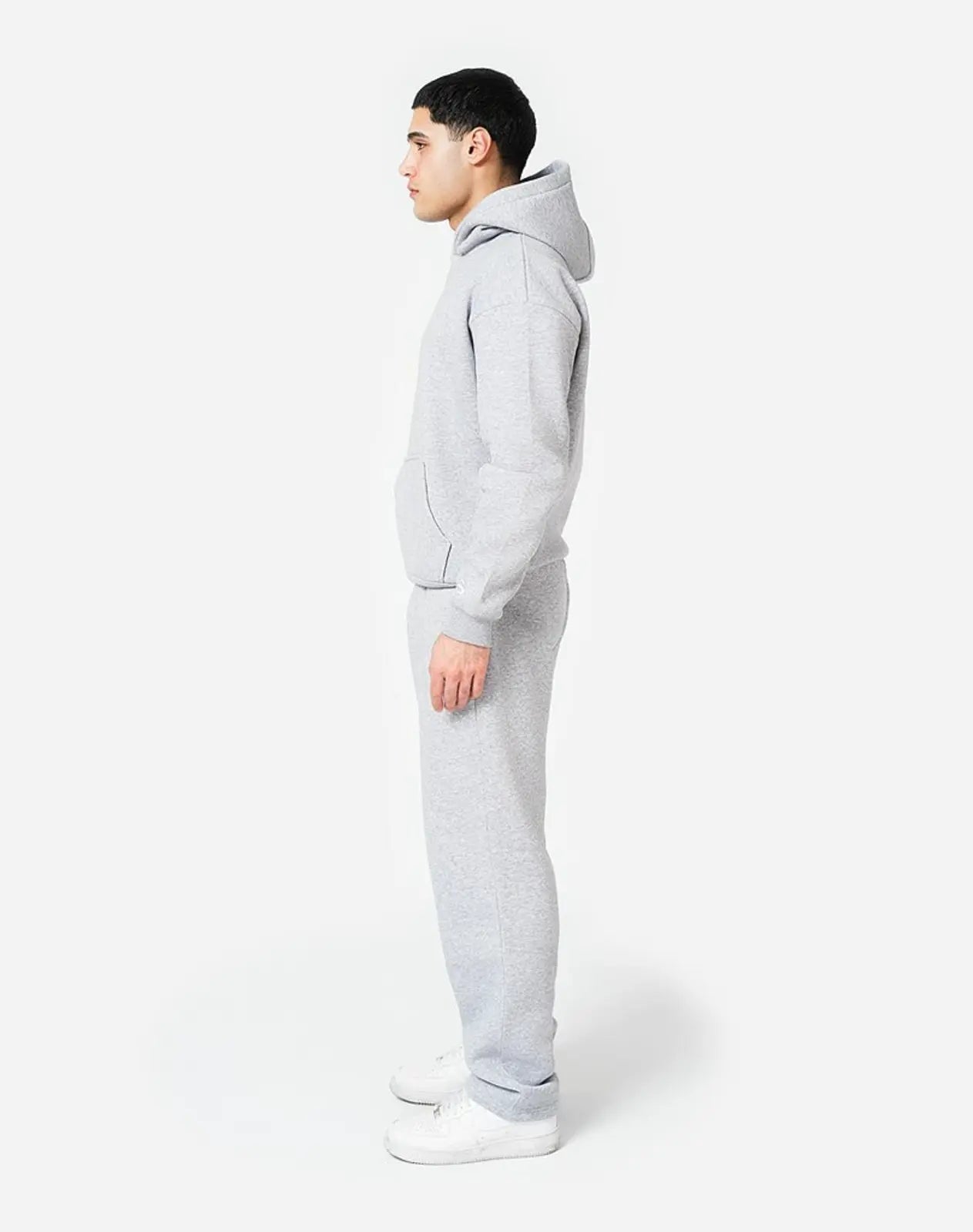 TRACKSUIT SET (GREY MELANGE) Tracksuits Statement Clo
