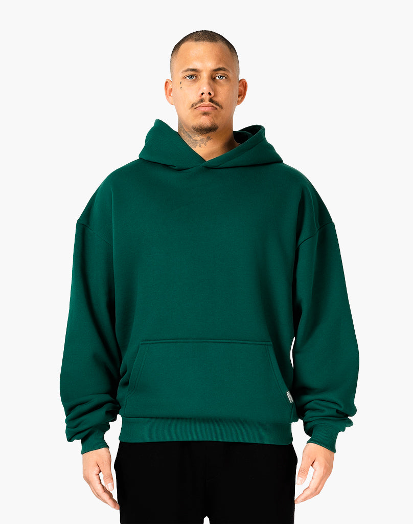 HEAVY BASIC HOODIE (GREEN)