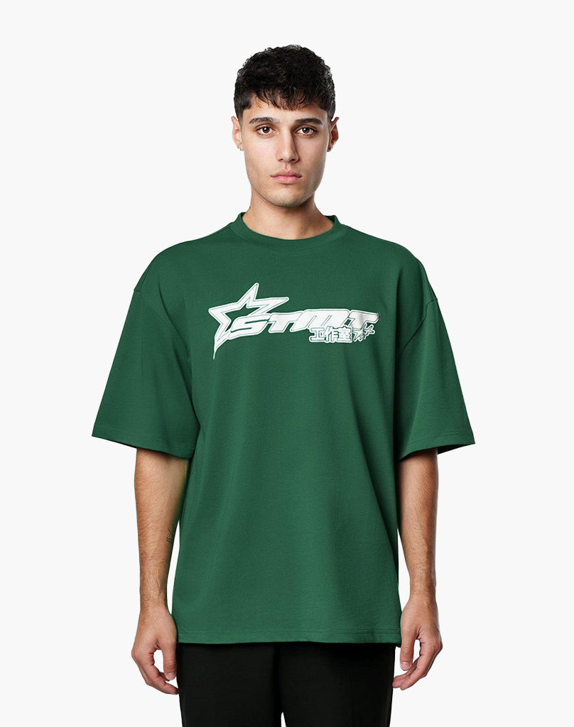 STAR TEE WOOD GREEN