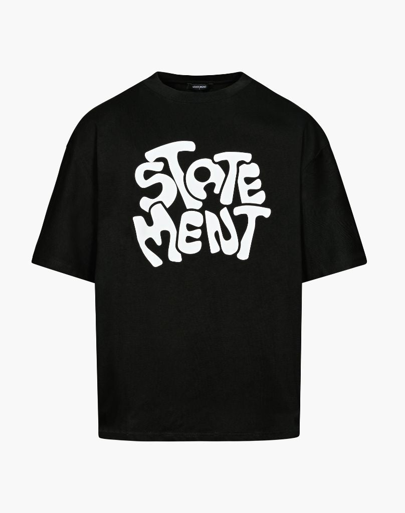 GROOVY TEE (BLACK) T-Shirt STATEMENT