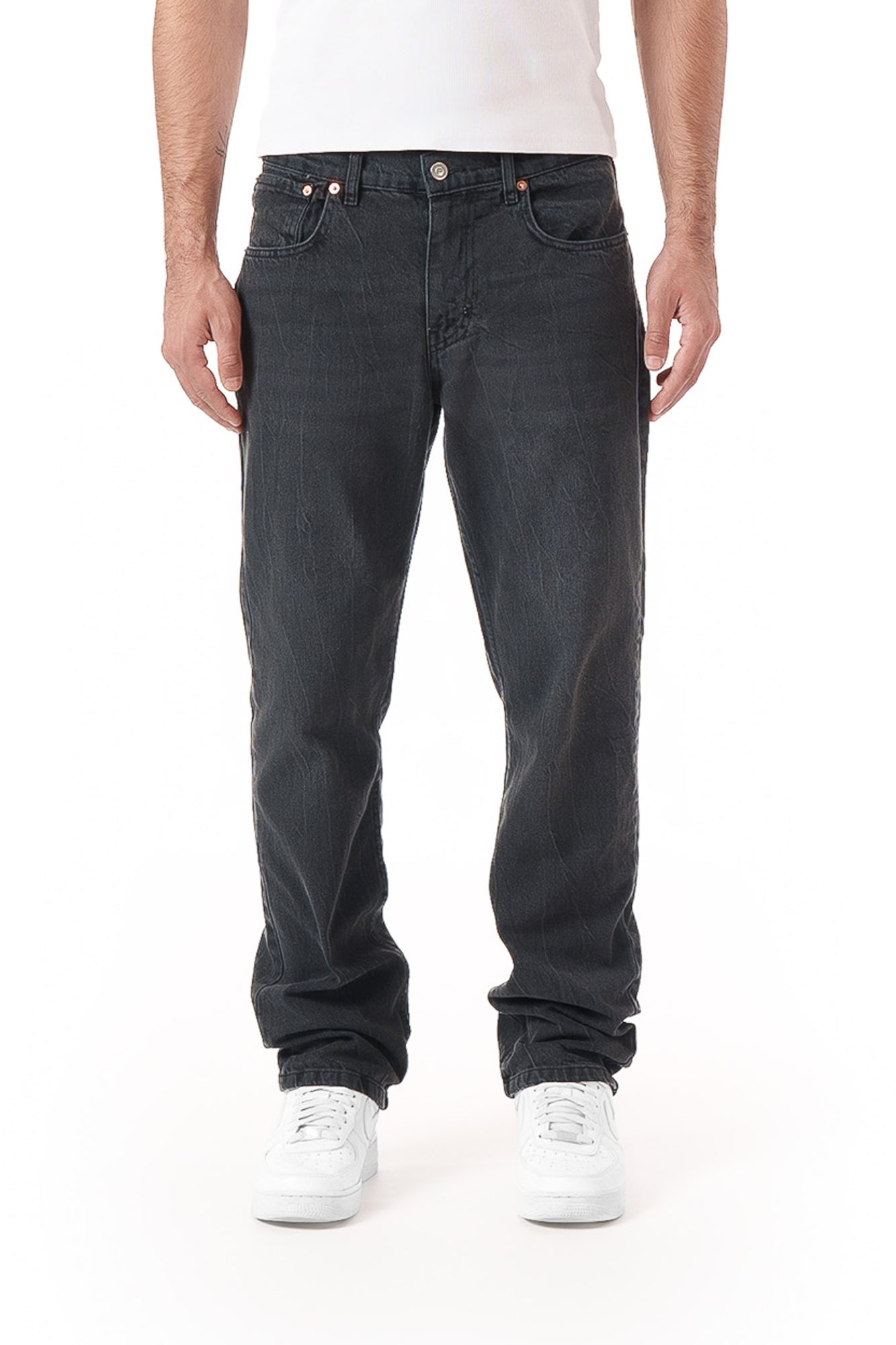 STRAIGHT FIT DENIM (BLACK)