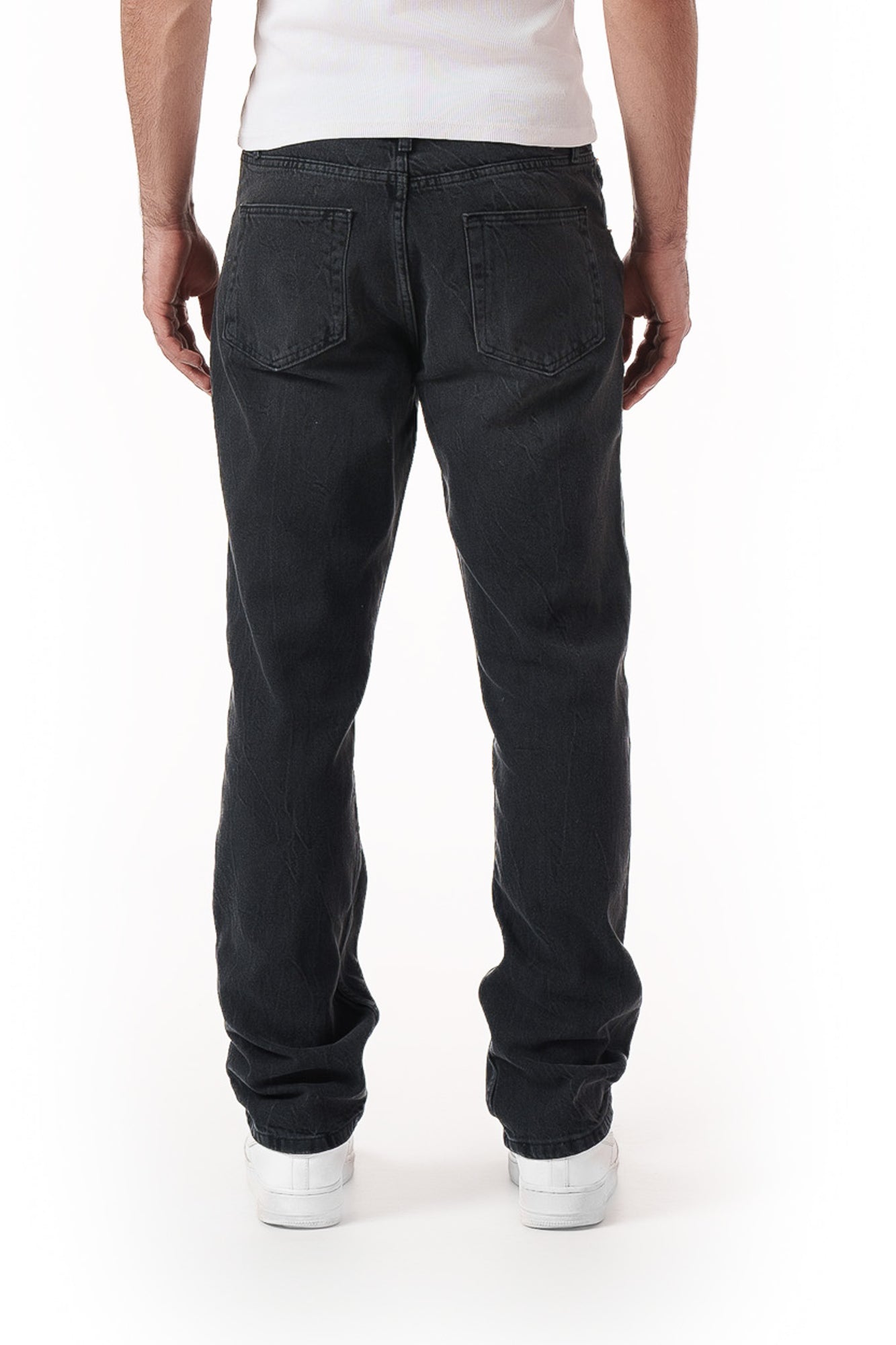 STRAIGHT FIT DENIM (BLACK)