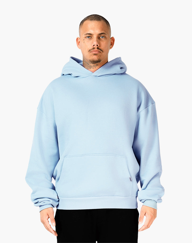 HEAVY BASIC HOODIE (BABY BLUE)