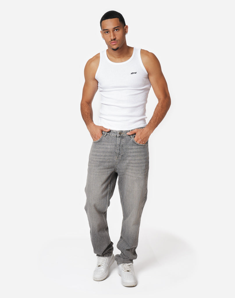 DENIM JEANS (GREY) STATEMENT