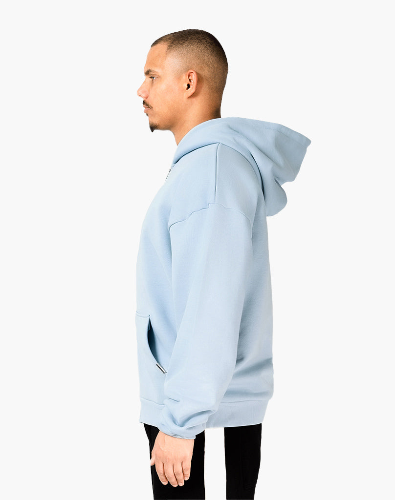 HEAVY BASIC HOODIE (BABY BLUE)