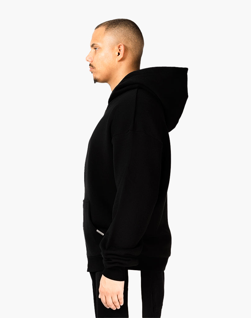 HEAVY BASIC HOODIE (BLACK)