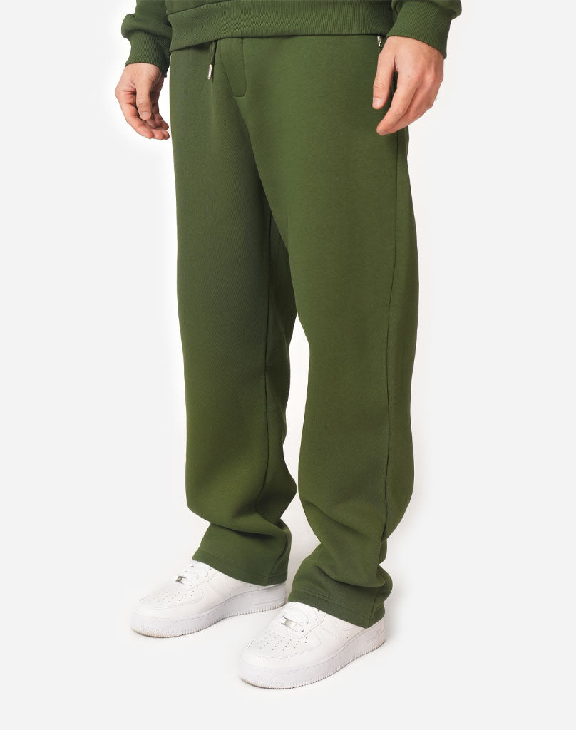 BASIC OPEN LEG JOGGER (DEEP FORREST)