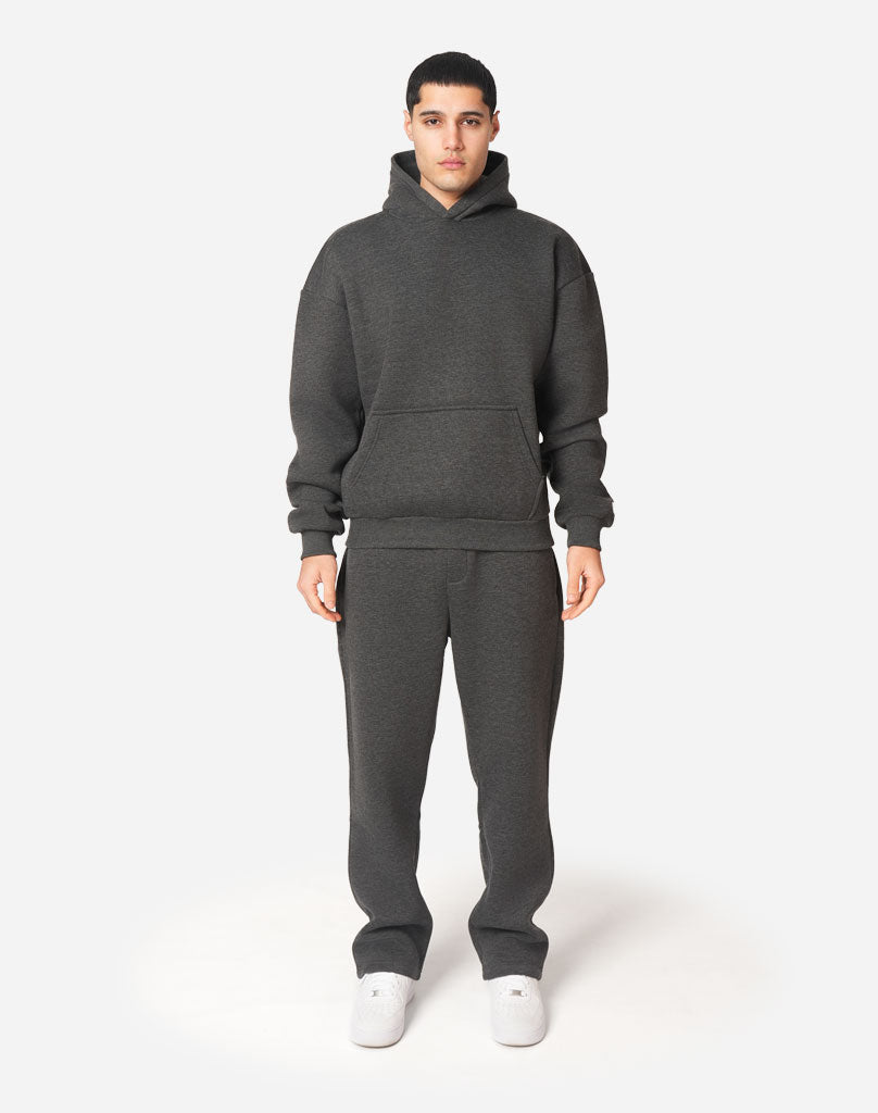 TRACKSUIT SET (DARK GREY MELANGE)