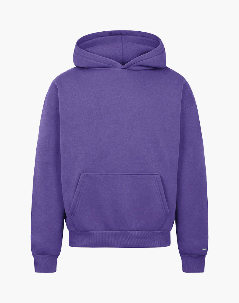 BASIC HOODIE (DARK PURPLE)