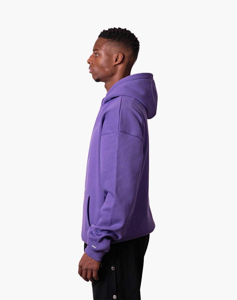 BASIC HOODIE (DARK PURPLE)