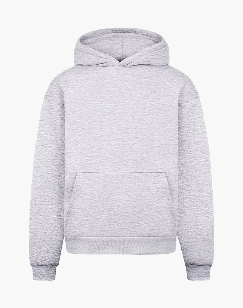 BASIC HOODIE (GREY MELANGE)