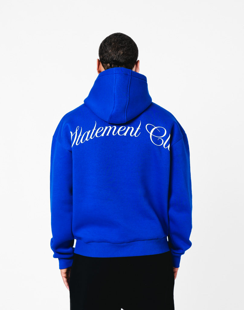 ROYAL BLUE OVER SHOULDER PRINT STATEMENT