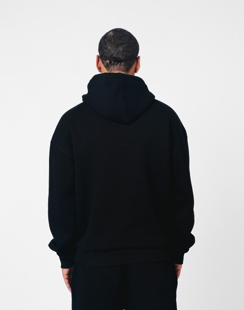 NIGHT SIGNAL HOODIE (BLACK) STATEMENT