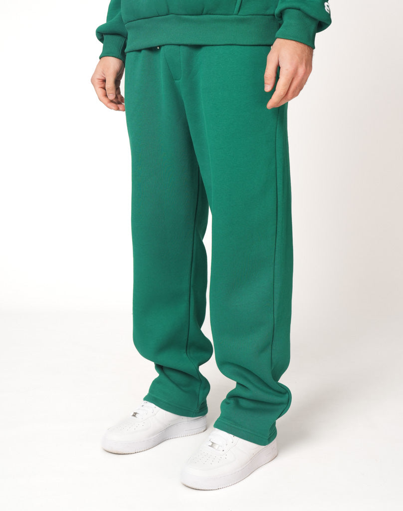 BASIC OPEN LEG JOGGER (WOOD GREEN)