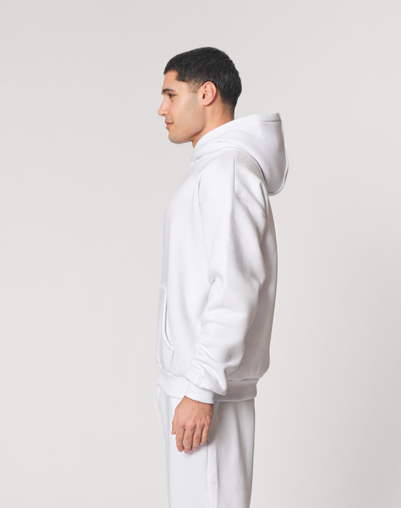 BASIC HOODIE (WHITE) STATEMENT