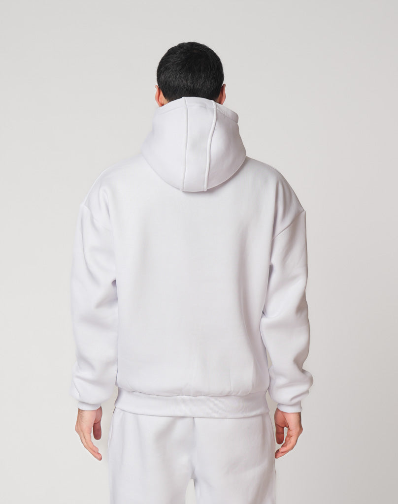 BASIC HOODIE (WHITE) STATEMENT
