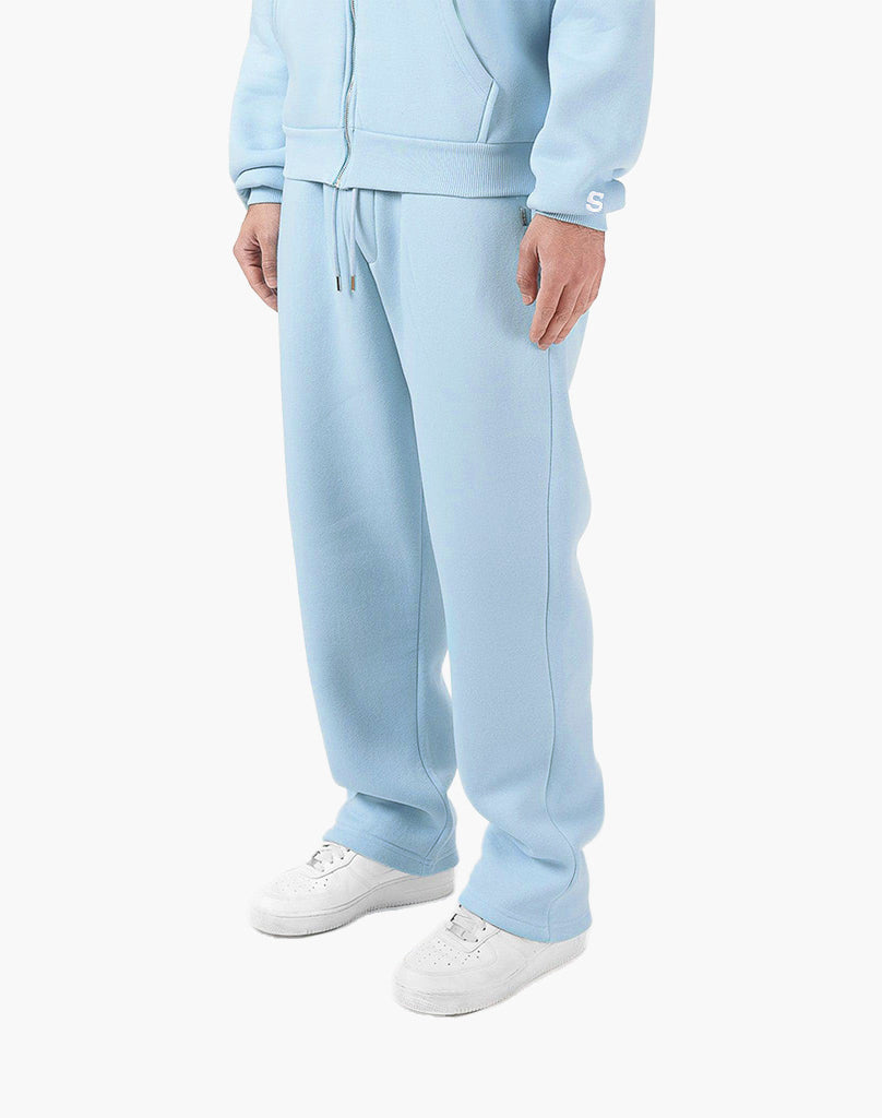 BASIC OPEN LEG JOGGER (ICE BLUE)