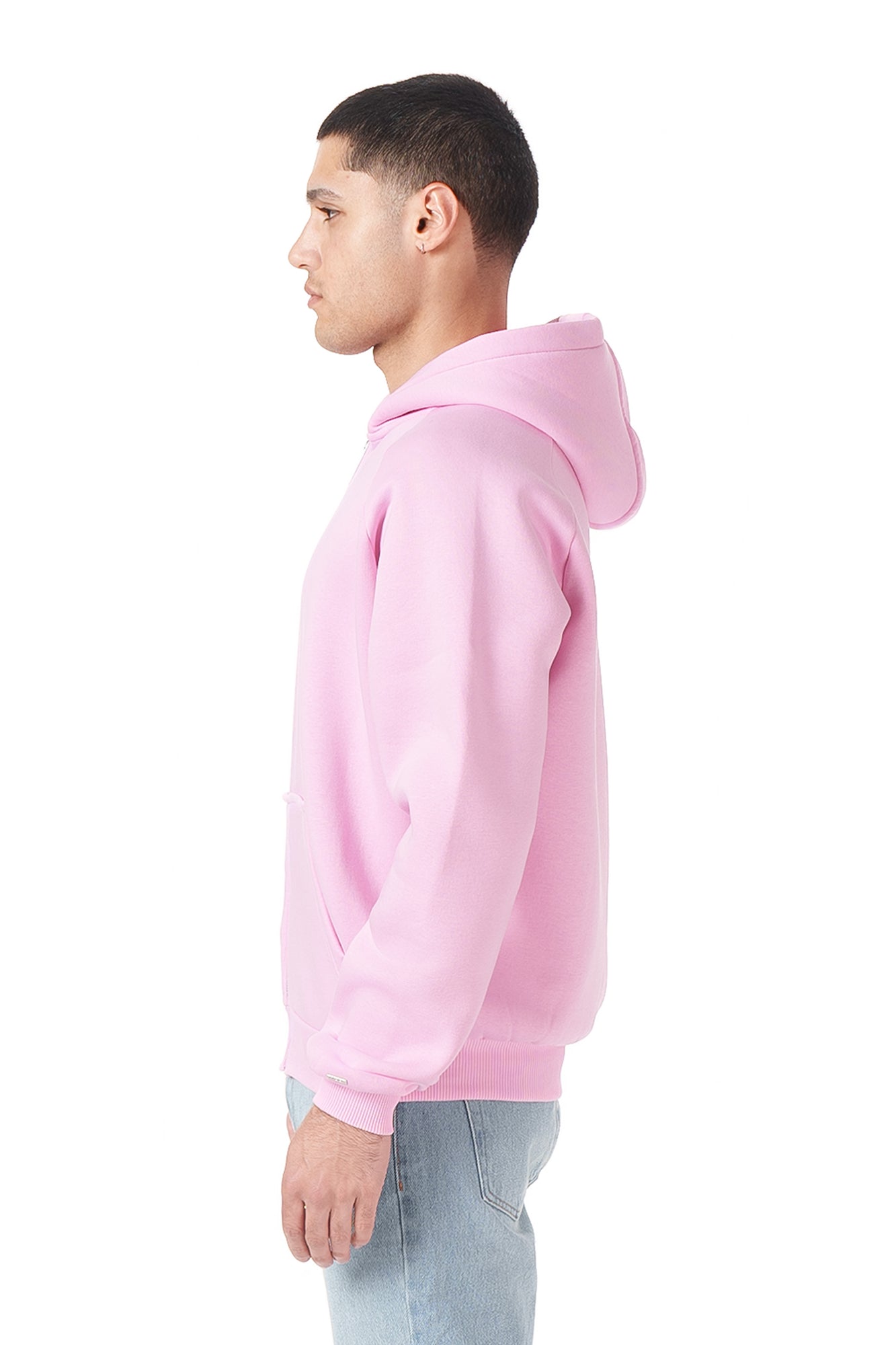 RAGLAN ZIP-HOODIE (PINK)