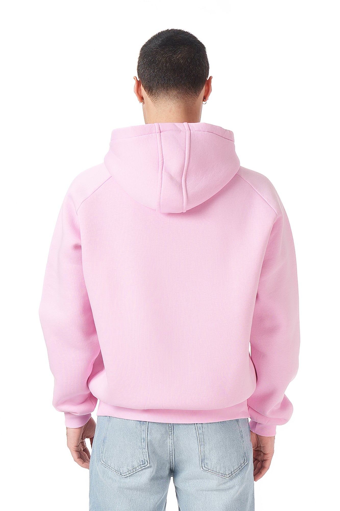 RAGLAN ZIP-HOODIE (PINK)