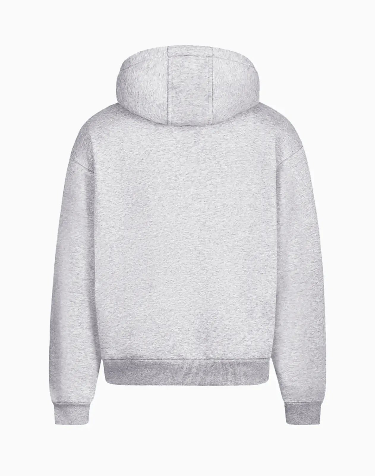 BASIC HOODIE (GREY MELANGE) Hoodie STATEMENT
