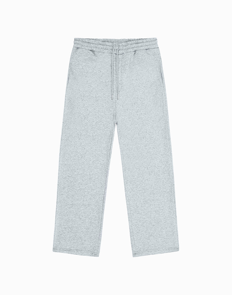 BASIC OPEN LEG JOGGER (GREY MELANGE)