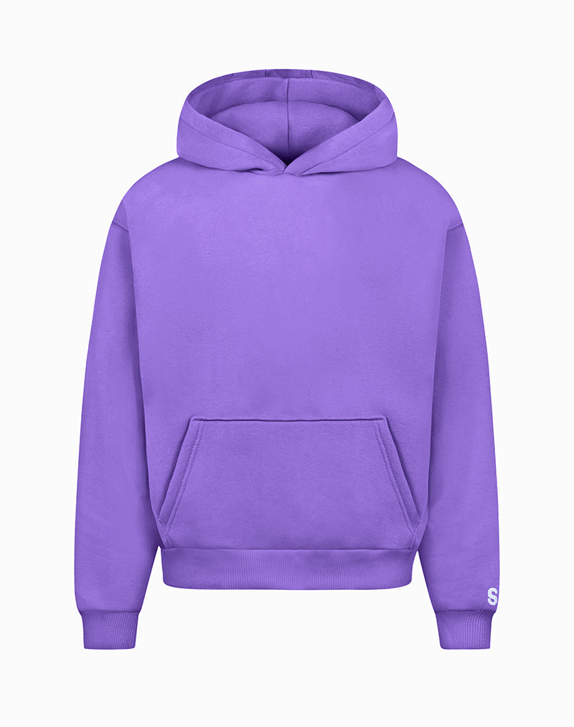 BASIC HOODIE (DARK PURPLE)