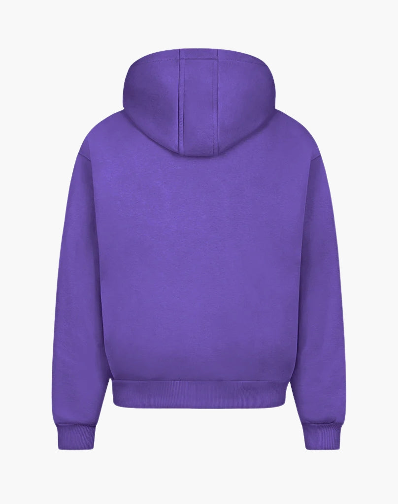 BASIC HOODIE (DARK PURPLE) STATEMENT