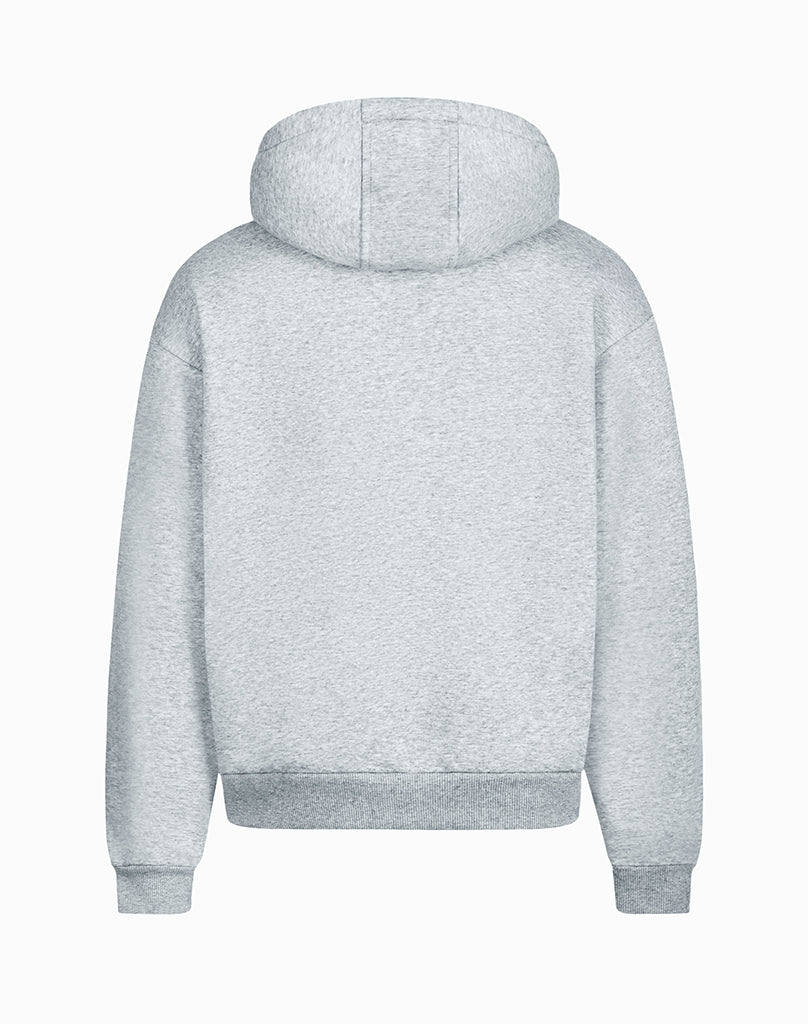 BASIC HOODIE (GREY MELANGE)