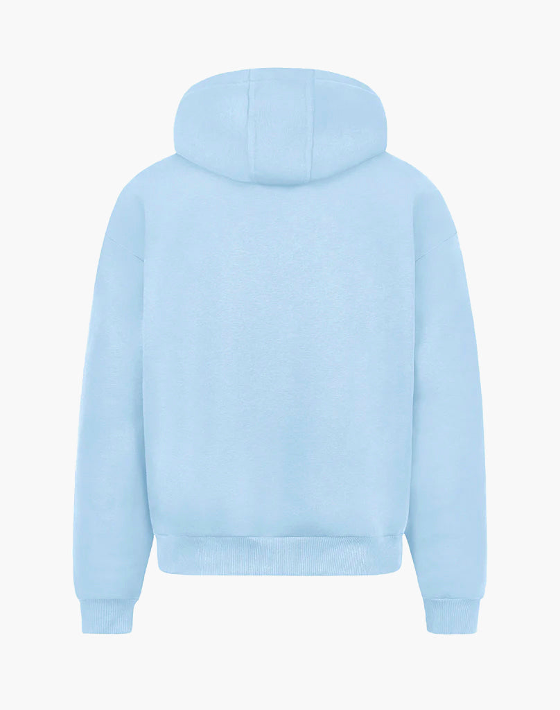 BASIC ZIP-HOODIE (ICE BLUE) Zip-Hoodie STATEMENT