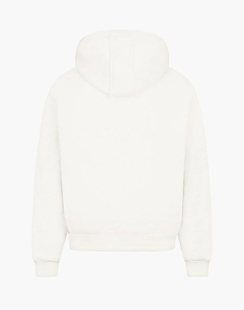 BASIC ZIP-HOODIE (CREAM WHITE) Zip-Hoodie STATEMENT