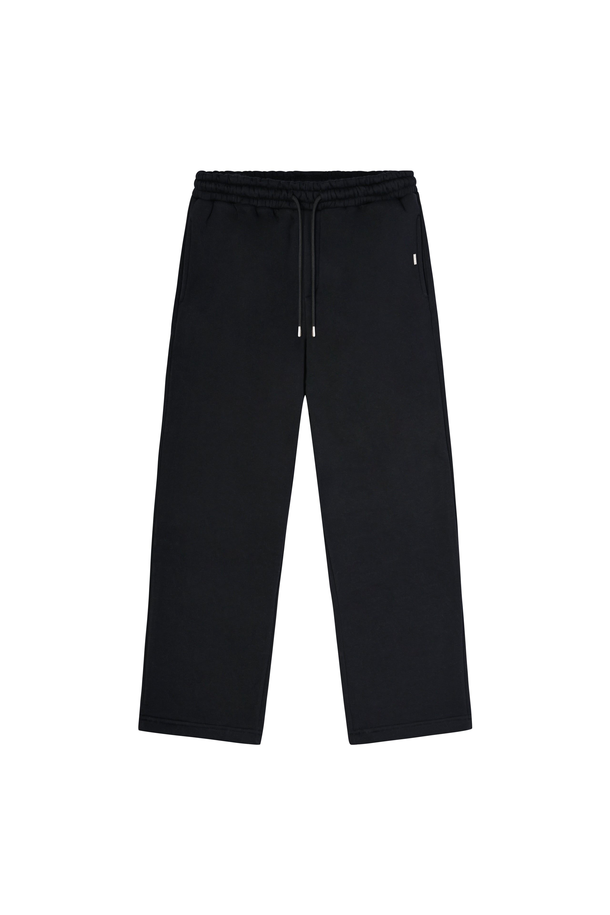 BASIC OPEN LEG JOGGER (BLACK)