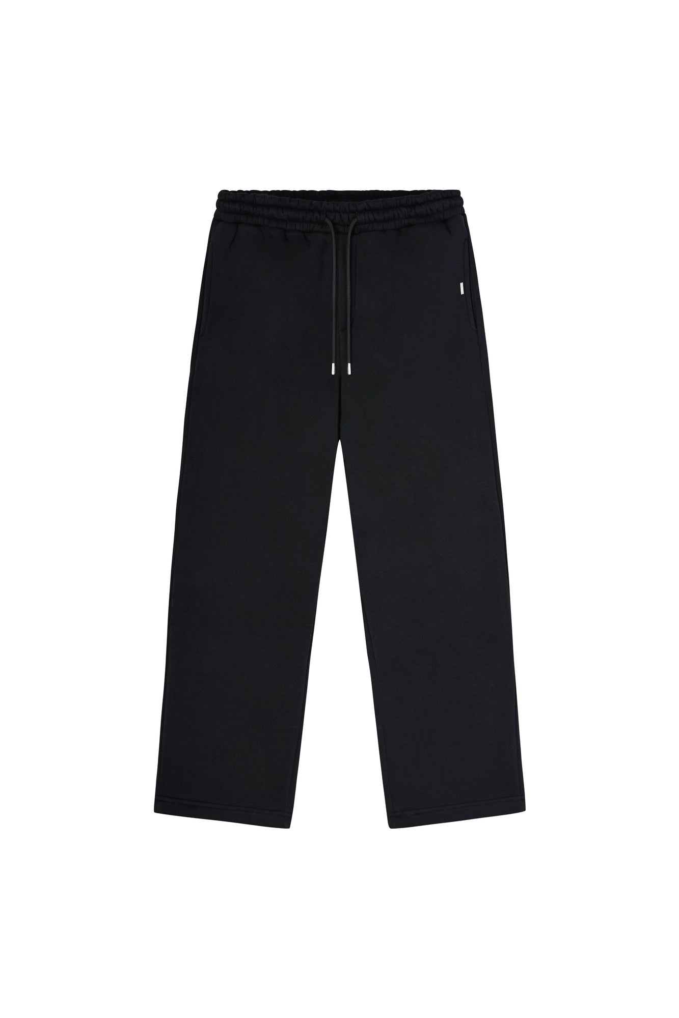 BASIC OPEN LEG JOGGER (BLACK)