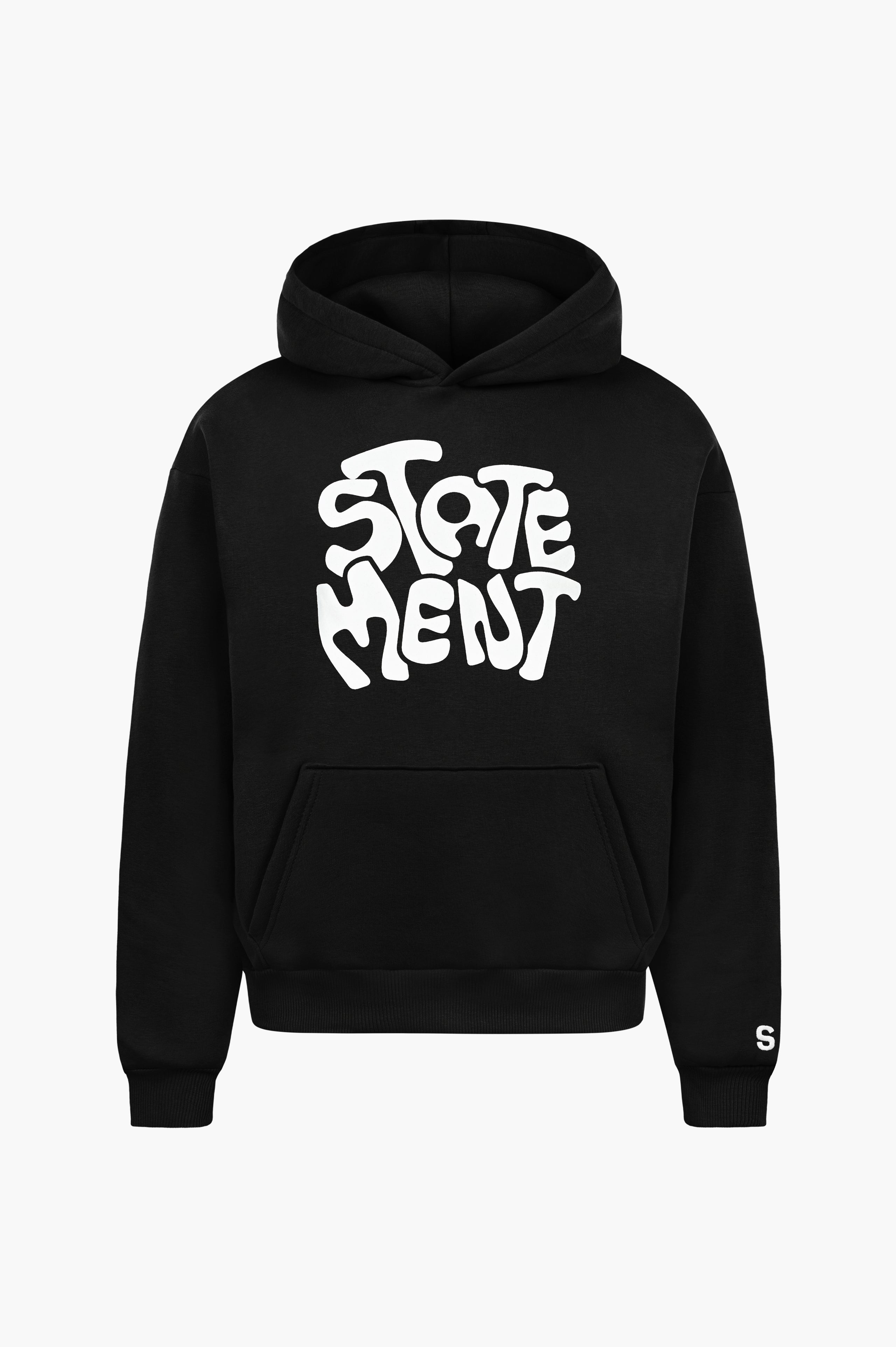GROOVY HOODIE (BLACK) STATEMENT