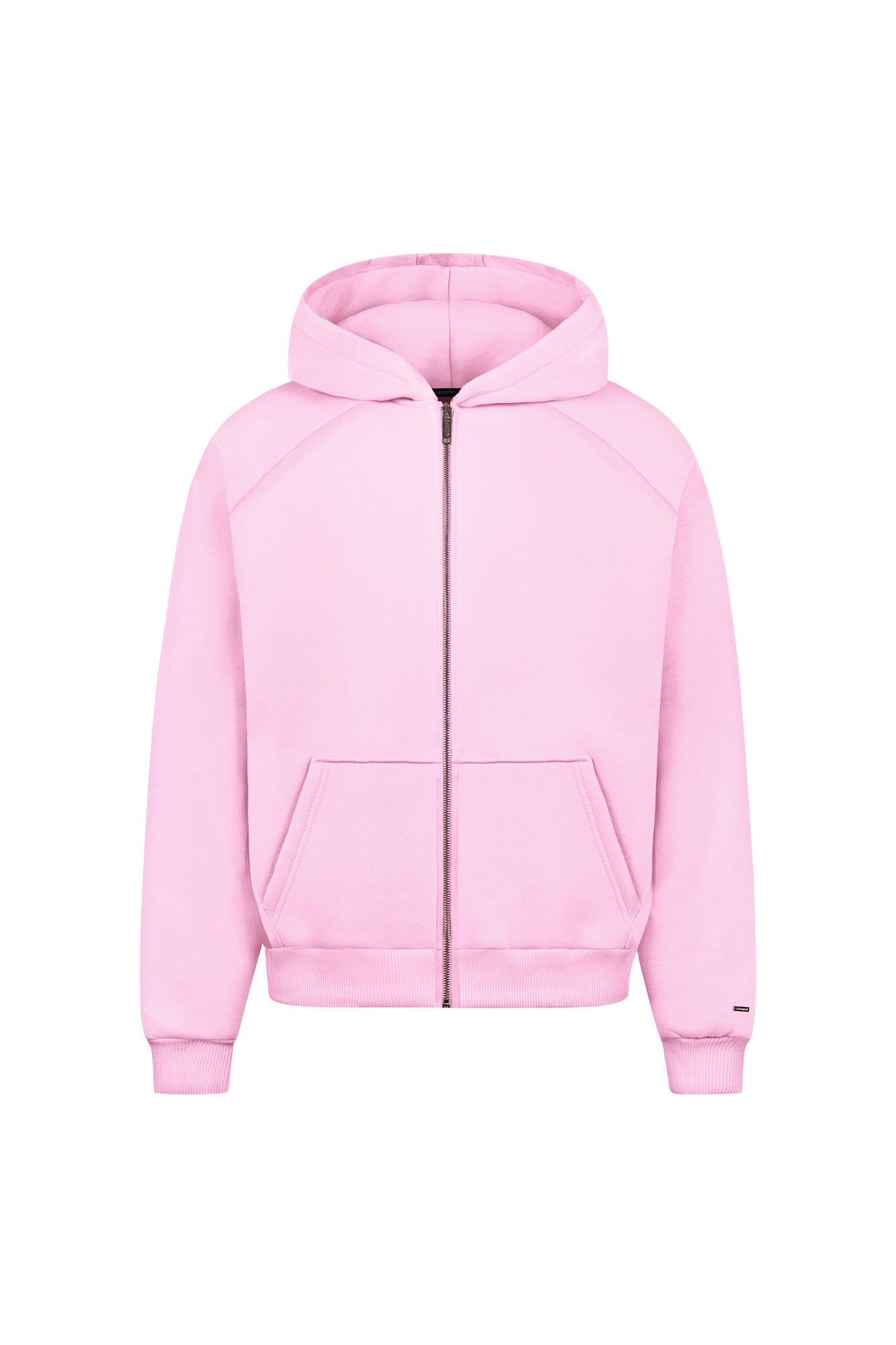 RAGLAN ZIP-HOODIE (PINK)